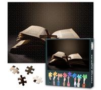 Puzzle per adulti 1000 pezzi, sacra Bibbia e croce Jigsaw Puzzle (27,5 x 19,7 pollici), puzzle stimolanti Gesù Cristo per adulti, gioco di famiglia per uomini e donne