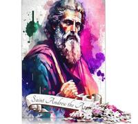 Puzzle per adulti 1000 pezzi "Sant'Andrea Apostolo" Puzzle per adulti Gioco impegnativo (75x50 cm)
