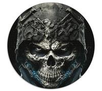 Puzzle per adulti 1000 pezzi Scheletro soldato Puzzle per adulti per serate di giochi in famiglia, arredamento per la casa e regalo per allenare il cervello 67,5x67,5 cm