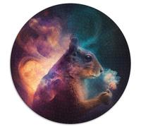 Puzzle per adulti 1000 pezzi Scoiattolo Nebulosa in cartone colorato, decorazione per la casa e gioco interattivo per famiglie, 67,5x67,5 cm