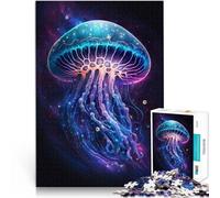 Puzzle per adulti 1000 pezzi Seghetti alternativi Galassie meduse Gioco intellettuale 26x38cm Sollievo dello Stress Staycation Uccidi il tempo per i 14 anni e più