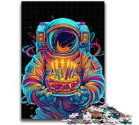 Puzzle per adulti 1000 pezzi Sfida di intelligenza cerebrale per il compleanno dell'astronauta Giocattoli avvincenti Regalo di compleanno, Regali, Arte murale 50x75cm
