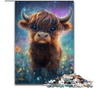 Puzzle per adulti 1000 pezzi, simpatico cucciolo di yak, puzzle da 1000 pezzi per adulti, per adolescenti dai 14 anni in su, decorazione per la casa (dimensioni 26x38cm)