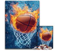 Puzzle per adulti 1000 pezzi Slam Dunk Basket Puzzle in legno Giocattoli educativi didattici, ideali come regali per tutta la famiglia per età 14+ 50X75CM