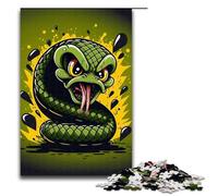 Puzzle per adulti 1000 pezzi Sly Serpent Il puzzle più bello per bambini Puzzle in legno Giocattolo educativo intellettuale decomprimente 75x50 cm