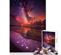 Puzzle per adulti 1000 pezzi Sogni luminosi Giocattoli antistress Ottimi regali e giocattoli Gioco pratico con pezzi completamente interconnessi di forma casuale Dimensioni 38x52cm