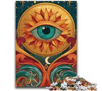 Puzzle per adulti 1000 pezzi Sogno Occhio Cervello Intelligenza Sfida Giocattoli avvincenti Regalo di compleanno, Regali, Arte murale 50x75cm