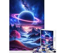 Puzzle per adulti 1000 pezzi Solitudine celeste Decorazione per la casa Giocattoli Regali di compleanno Giochi rilassanti Collezione di artisti Belle arti Dimensioni 38x52cm