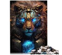 Puzzle per adulti 1000 pezzi Space Lions divertimento famiglia 26 x 38 cm decorazione da parete unica compleanno adolescente dai 14 anni in su