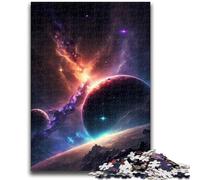 Puzzle per adulti 1000 pezzi Spazio Universo Galassia Puzzle per adolescenti, antistress Staycation Kill Time Migliora l'amore tra coppie 50x75cm