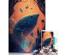 Puzzle per adulti 1000 pezzi Spiriti della natura 1000 pezzi per adulti, giochi educativi, decorazioni per la casa, regalo di compleanno, regali, arte murale (dimensioni 75x50cm)