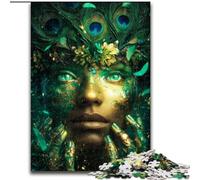 Puzzle per adulti 1000 pezzi Spirito della foresta cosmica, gioco per famiglie antistress, sfida difficile, rafforza l'amore tra coppie dimensioni 50x75cm
