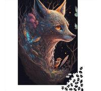 Puzzle per adulti 1000 pezzi Spirits of Nature5 Puzzle creativi rettangolari Gioco di decompressione 1000 pezzi (38x26 cm)