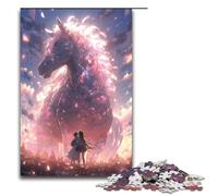 Puzzle per adulti 1000 pezzi Splendido cielo stellato Puzzle con cavallo zodiacale Giochi educativi per la casa Giocattoli fai da te Ottimo regalo per giochi 75x50 cm