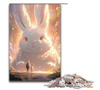 Puzzle per adulti 1000 pezzi Splendido cielo stellato Zodiaco Coniglio Puzzle Ogni pezzo è unico Gioco stimolante divertente per la famiglia 75x50cm