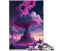 Puzzle per adulti 1000 pezzi splendido paesaggio spaziale - gioco impegnativo 50 x 75 cm rafforza l'amore tra le coppie