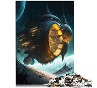 Puzzle per adulti, 1000 pezzi, stazione spaziale della nave madre, difficile e stimolante, 26 x 38 cm, gioco educativo per compleanno, Natale
