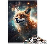 Puzzle per adulti 1000 pezzi stella animale volpe gioco di riflessione 26x38cm sfida di intelligenza cerebrale Giocattoli avvincenti per adolescenti 14 anni e oltre