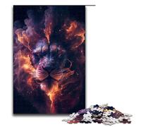 Puzzle per adulti 1000 pezzi Stella Leone Sovrano Puzzle Gioco Giocattoli Divertenti 75x50cm