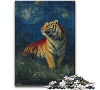Puzzle per adulti 1000 pezzi Stella Tigre per bambini dai 14 anni in su Gioca giocattoli perché è ideale come regalo per tutta la famiglia 50x75cm