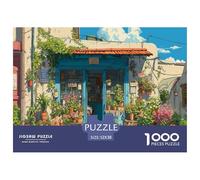 Puzzle Per Adulti 1000 Pezzi - Strade europee Difficile | Gioco Relax Anti-Stress Con Stampa Nitida | Decorazione Unica Per Appassionati 52x38cm/1000pcs
