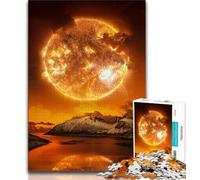 Puzzle per adulti 1000 pezzi Sunfall Puzzle da 1000 pezzi giochi educativi Decorazione per la casa Adatto per la decorazione del desktop 38x26cm