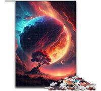 Puzzle per adulti, 1000 pezzi Sunset Fantasy, puzzle in cartone per adulti, dimensioni 26x38cm, attività per la famiglia, rompicapo, arredamento per la casa, regalo per le feste.