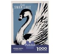 Puzzle Per Adulti 1000 Pezzi Swan Lake Ballet Puzzle Gioco Rompicapo Ma Divertente E Umoristico Regali Di Natale E Compleanno 70x50cm/1000pcs