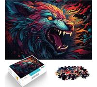 Puzzle per adulti 1000 pezzi Symphony of Dire Wolf giocattolo da gioco 26 x 38 cm rafforza l'amore tra le coppie