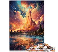 Puzzle per adulti 1000 pezzi Taj Mahal in India Puzzle educativo di apprendimento 14,96 pollici x 20,47 pollici con Poster Abbinato e Domande Foglio