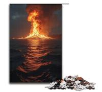 Puzzle per adulti 1000 pezzi The Burning of Red Cliff Puzzle impossibile Gioco per famiglie Antistress Sfida difficile 1000 pezzi (38x26 cm)