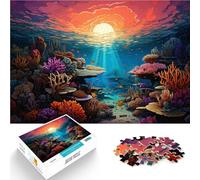 Puzzle per adulti, 1000 pezzi, The Great Barrier Reef Relax Games tutta la famiglia, 26 x 38 cm