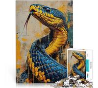 Puzzle per Adulti 1000 Pezzi The Insidious Snake Familienspiel zum Stressabbau, schwierige Herausforderung Gutes Geschenk70x100cm