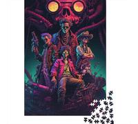 Puzzle per adulti 1000 pezzi The Killer Family Puzzle in legno per adulti Giochi di puzzle sostenibili Regali di Halloween 1000 pezzi (75x50 cm)
