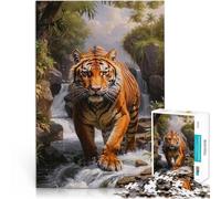 Puzzle per adulti 1000 pezzi Tiger Spielzeug Lernspiele Stressabbau eignet sich ideal als Geschenk für die ganze Familie70x100cm