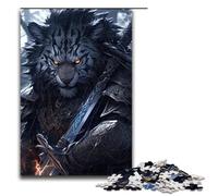 Puzzle per adulti 1000 pezzi Tigri Zanna Grigia Decorazione per la casa Puzzle Giocattoli Offerta come regalo per tutta la famiglia 1000 pezzi