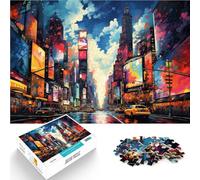 Puzzle per adulti 1000 pezzi Times Square Brain Teaser per 26 x 38 cm è ideale come regalo per tutta la famiglia per adolescenti dai 14 anni in su