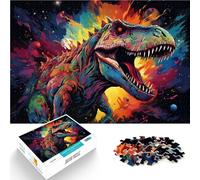 Puzzle per adulti 1000 pezzi Tirannosaurus Rex mutato Puzzle Divertente in Famiglia Sfida di intelligenza cerebrale Giocattoli avvincenti 26x38cm