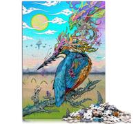 Puzzle per adulti, 1000 pezzi, uccello divino, giocattolo da gioco per tutta la famiglia, 26 x 38 cm