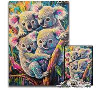Puzzle per adulti 1000 pezzi Un gruppo di bradipi Puzzle in cartone Giochi educativi Giocattoli fai da te, Regalo di compleanno, Regali per età 14 26X38CM
