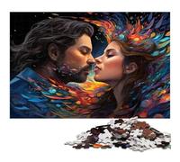 Puzzle per adulti 1000 pezzi Una coppia devota Puzzle Giocattoli Decorazioni per la casa e regali unici Adatto per adolescenti dai 14 anni in su 1000 pezzi (38x26 cm)