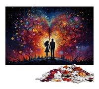 Puzzle per adulti 1000 pezzi Una coppia devota Puzzle Un'opera d'arte per un adolescente dai 14 anni in su 1000 pezzi (38x26 cm)