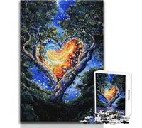 Puzzle per adulti 1000 pezzi Una galassia tra gli alberi Giochi rilassanti Sfida difficile Regalo per compleanni Dimensioni 38x26cm