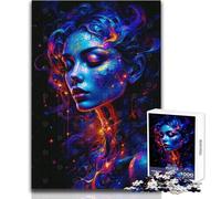 Puzzle per adulti 1000 pezzi "Una luce nel buio", gioco pratico, educativo, regalo per compleanni, dimensioni 50x75cm