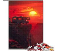 Puzzle per adulti 1000 pezzi "Una vista dall'inferno" Puzzle in legno, rompicapo stimolante per adolescenti e famiglie 1000 pezzi(50x75cm)