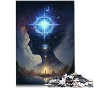 Puzzle per adulti, 1000 pezzi, universo esoterico Zen, puzzle educativo, ottimo regalo per adolescenti dai 14 anni in su, 26 x 38 cm