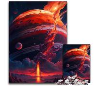 Puzzle per adulti 1000 pezzi Universo Pianeta Puzzle impossibili per adulti Perfetto per Halloween, Natale, regalo di compleanno 26X38CM/10,23x14,96 pollici