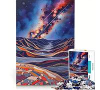 Puzzle per adulti 1000 pezzi Valle della Morte - Maestosità della Via Lattea, gioco rompicapo, divertente antistress, regalo stimolante 50x75cm