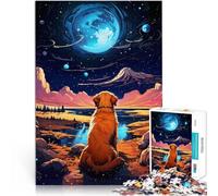 puzzle per adulti 1000 pezzi Veglia al chiaro di luna Fatto di carta,Adatto a persone dai 14 anni in su apprendimento educativo Attività divertenti a casa, regali di compleanno, regali di viaggio,。