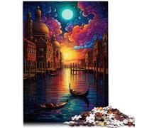 Puzzle per adulti 1000 pezzi Venezia Italia Puzzle di apprendimento 26x38 cm regali per amici e familiari